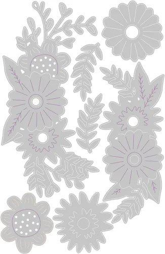 Vista 2 de Sizzix Juego de troqueles Thinlits 665819 de Olivia Rose, 7