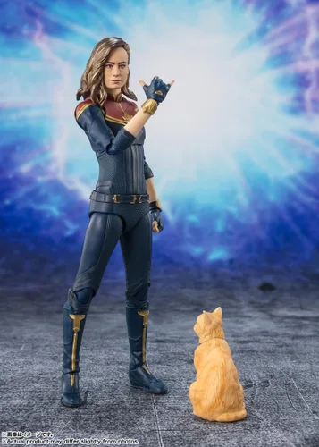 Vista 7 de Tamashii Nations S.H. Figuarts Capitán Marvel
