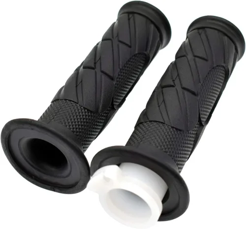 Vista 6 de Empuñaduras de mango de acelerador giratorio de 7/8 de pulgada 22mm, cable de acelerador de 75 pulgadas de largo, juego de interruptores de apagado
