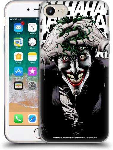 Vista 195 de Head Case Designs Funda de gel suave con licencia oficial de The Joker DC Comics Arkham Asylum Character Art compatible con Apple iPhone 7
