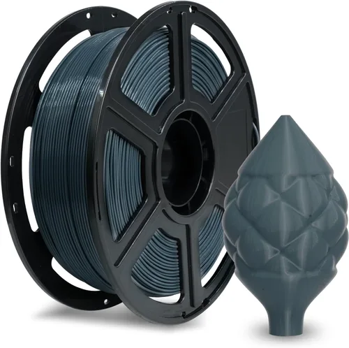 Vista 13 de FLASHFORGE ABS Pro Filamento 1.75mm Negro, Carrete de 1kg (2.2lbs) para Impresora 3D - Precisión Dimensional +/- 0.02mm, Deformación Térmica