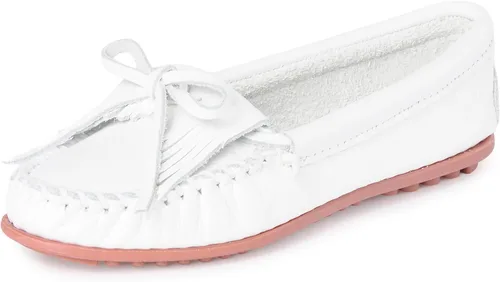 Vista 26 de Mocasín Minnetonka Kilty de gamuza para mujer Tela Arizona