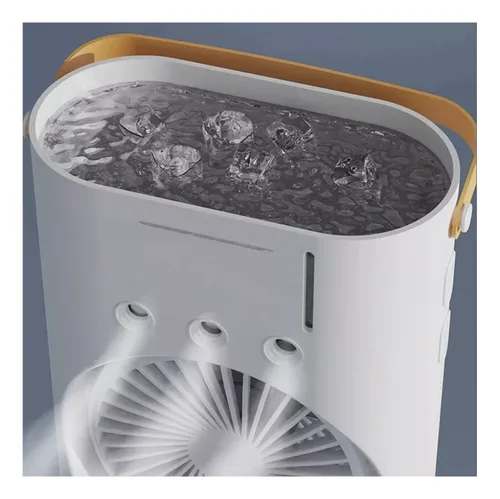 Vista 4 de ventilador doble recargable