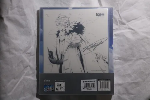 Vista 7 de Sunsyea Genshin Impact Official Merch Genshin miHoYo Original Authentic Illustration Collection Set Vol1