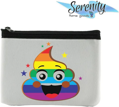 Vista 7 de Bee-You-Tiful Coin Purse Wallet Pouch For Women Small Card Change Bag With Zipper Mini Travel Purse For ID Case Makeup Card Novelty Bag