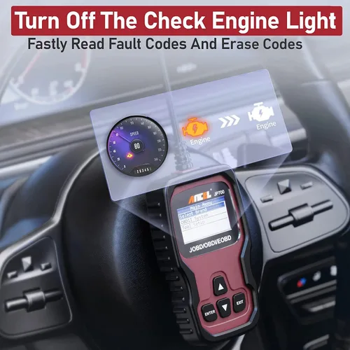Vista 7 de Ancel JP700 JOBD escáner para coches japoneses, lector de código OBD2 para JDM Designed For Toyota, Honda, Nissan, Mazda & Subaru, Read and Clear
