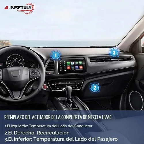 Vista 7 de Actuador de puerta de mezcla HVAC de reemplazo para Chrysler 200 2012-2014/Sebring, Dodge Avenger/Journey/Caliber, Jeep Wrangler/Patriot/Compass Ram