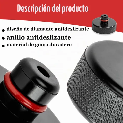 Vista 4 de PSLER Almohadilla para gato para Tesla 3/Y/X/S - Discos de gato elevador para Tesla Model 3 Y X S Accesorios Soporte de gato de piso rápido