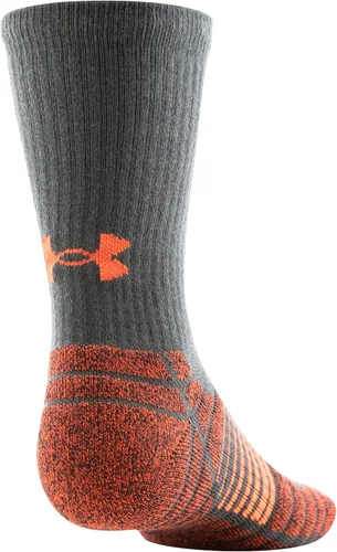 Vista 4 de Under Armour Calcetines altos para hombre 3 pares