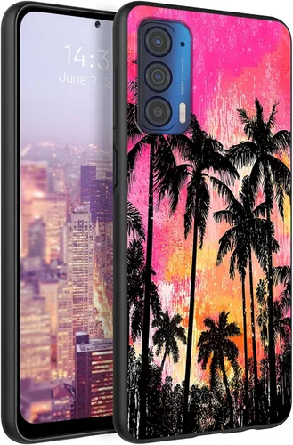 Vista 30 de Funda de TPU suave para Motorola Moto Edge 2021/Motorola Edge 5G UW, ajuste delgado para Moto Edge 2021, antiarañazos antideslizante, cuerpo