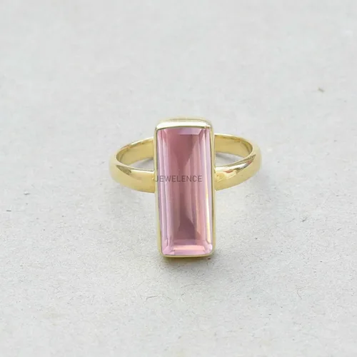 Vista 28 de Anillo de plata de ley maciza superpuesta de oro amarillo de 18 quilates para mujer, anillo de compromiso de plata esterlina, juego de bisel