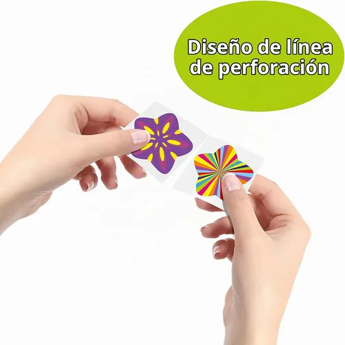 Vista 4 de Paquete de 1000 calcomanías motivacionales para fomentar la recompensa del profesor, 40 diseños en 5 temas con línea de perforación