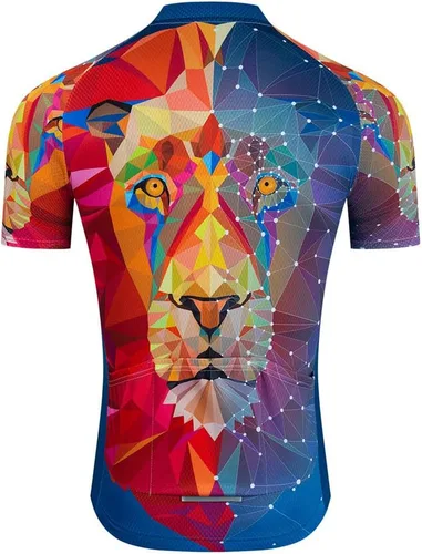 Vista 4 de Ciclismo Jersey Hombres, Bicicleta de Montaña Camisa Ciclismo Tops Ropa de carretera Ropa Bicicletas Ciclismo Outfit XXS-6XL