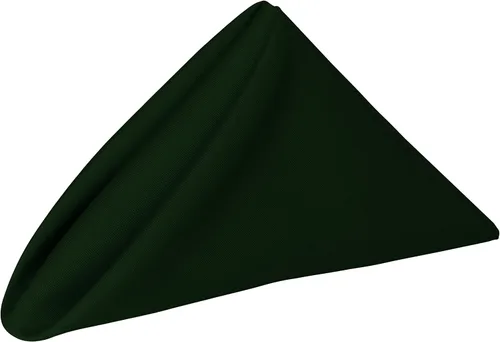 Vista 5 de Ultimate Textile, servilletas de poliéster (17 x 17 pulgadas), 1 Docena., Poliéster & Mezcla de poliéster, Verde ácido, 1 Docena