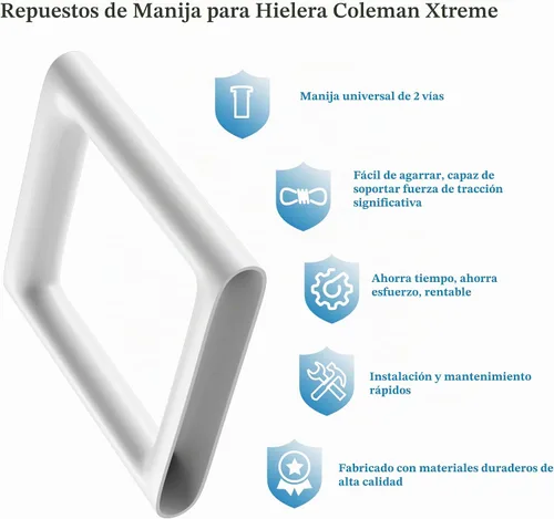Vista 4 de Mango enfriador para enfriador Coleman Extreme, pieza de repuesto de mango Coleman (2)