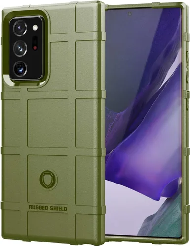 Vista 16 de Para Note 9 Caso, (Rugged Shield Series) TPU Grueso Sólido Armadura Rough Armor Funda Protectora Táctica Para Galaxy Note 9 (6.4 pulgadas) - Verde