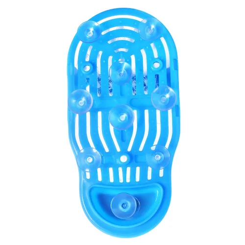 Vista 3 de EVERMARKET Limpiador Simple de Pies, Exfoliador Mágico de Pies, Cepillo Exfoliante Fácil para Pies, Zapatillas de Spa de Ducha y Masaje para Pies
