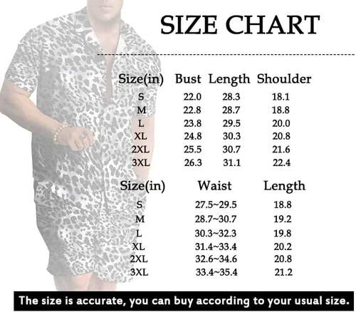 Vista 6 de Conjunto de camisas cortas de traje de playa YAOGRO para hombre 2 piezas a juego con estampado floral hawaiano