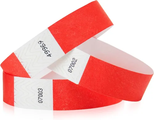 Vista 13 de WristCo Variety - Pack de pulseras de 3/4 pulgadas Tyvek, Paquete variado