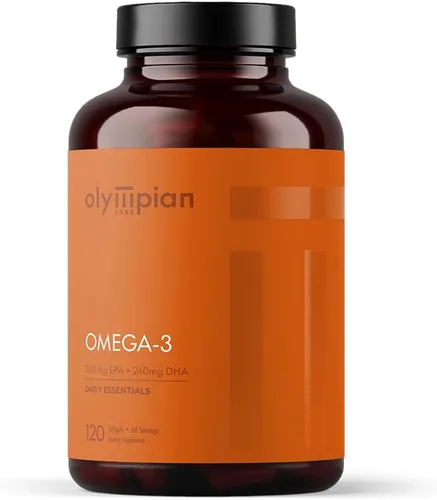 Vista 4 de Olympian Labs Mega Omega 3 aceites de pescado, 60 sietes,3148