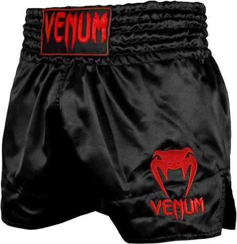 Vista 26 de Venum Muay Thai Shorts Clásico Negro/Dorado