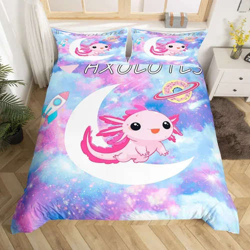 Vista 46 de Feelyou - Juego de funda de edredón con estampado floral de rosas - Juego de ropa de cama con flores románticas para dormitorio de niños, niñas
