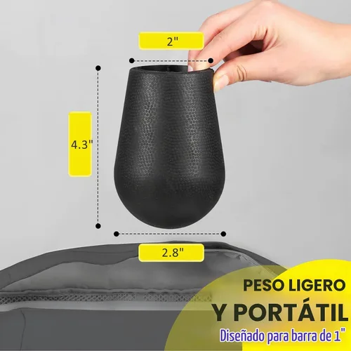 Vista 2 de Folaps Accesorio para minas terrestres: convierte cualquier superficie en un inserto de ejercicio de mina terrestre con barra de 1 y 2 pulgadas