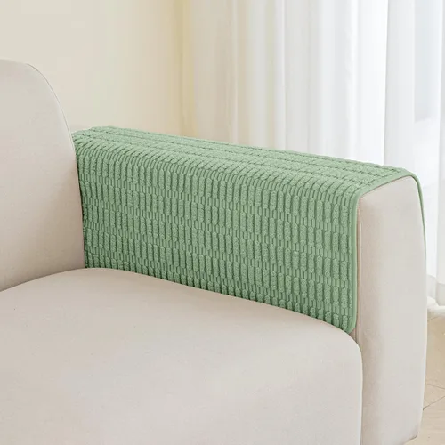 Vista 8 de Muamar Fundas para brazos de silla, fundas antideslizantes para brazos de sofá, fundas para reposabrazos de sofá, fundas para muebles, juego de 2