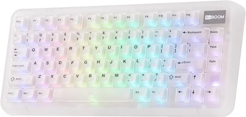 Vista 8 de KiiBoom Phantom81 Lite 75% Junta Teclado mecánico, VIA programable Negro