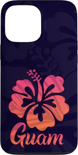 Vista 24 de Guam Hibiscus Flower Hafa Adai Guamanian Island Pride Case for iPhone 17