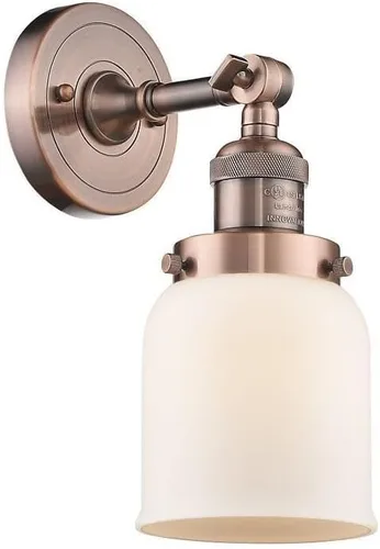 Vista 16 de Innovations 203-BB-G54 1 Aplique de luz, pantalla de campana pequeña, latón cepillado