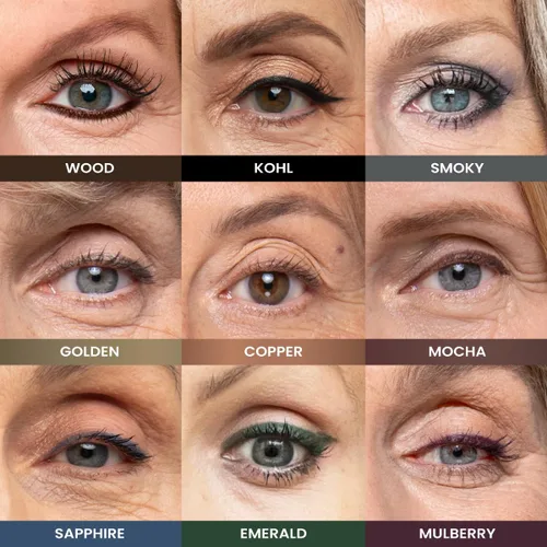 Vista 8 de PRIME PROMETICS PrimeEyes Delineador de Ojos en Gel para Mujeres Maduras – Resistente al Agua, de Larga Duración y a Prueba de Manchas – Textura