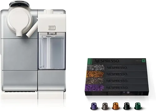 Vista 12 de Máquina de Espresso Original Nespresso Gran Lattissima con Espumador de Leche por De'Longhi, Blanco Fresco Blanco (Fresh White)
