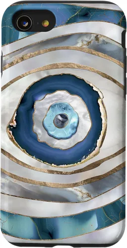 Vista 18 de Funda de adorno de amuleto de mal de ojo para iPhone 17