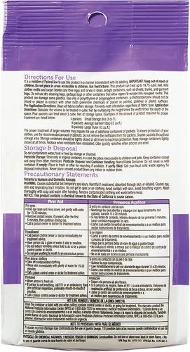 Vista 9 de Repelente para polillas marca Enoz - Aroma a lavanda