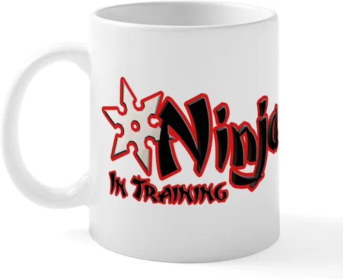 Vista 68 de CafePress Ascii - Taza de café de cerámica, taza de té, 11 onzas