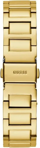 Vista 3 de GUESS US Womens Gold-Tone Square Multifunction Watch