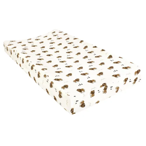 Vista 8 de Hudson Baby Funda unisex para cambiador de bebé, Animal Adventure, talla única