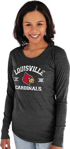 Vista 10 de Blue 84 NCAA Womens Long Sleeve T Shirt Tri-Blend Mascot