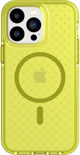 Vista 10 de tech21 iPhone 14 Pro Max Evo Check compatible con MagSafe® – Funda protectora delgada y absorbente de golpes con protección FlexShock Multi-Drop