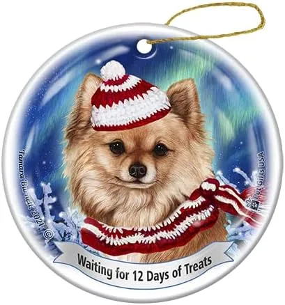 Vista 6 de Chihuahua Short Haired Fawn Series 5 Christmas Ornament
