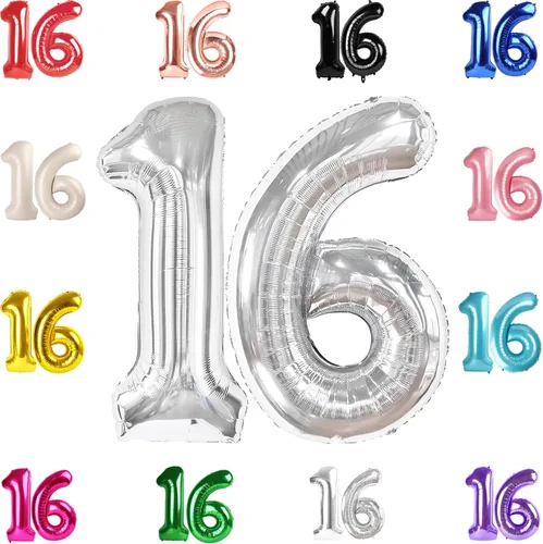 Vista 36 de Globo negro del número 0 de 40 pulgadas – globo número 0, decoraciones