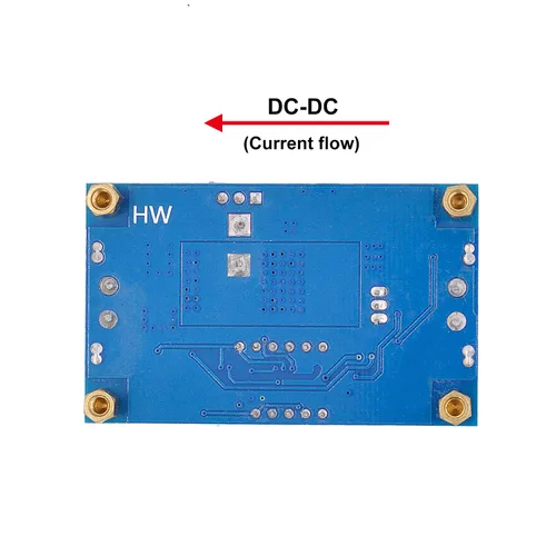 Vista 5 de [Paquete de 2] Convertidor DC-DC 5A Buck 4-38V a 1.25-36V Regulador de voltaje reductor Módulo de alta potencia con pantalla LED