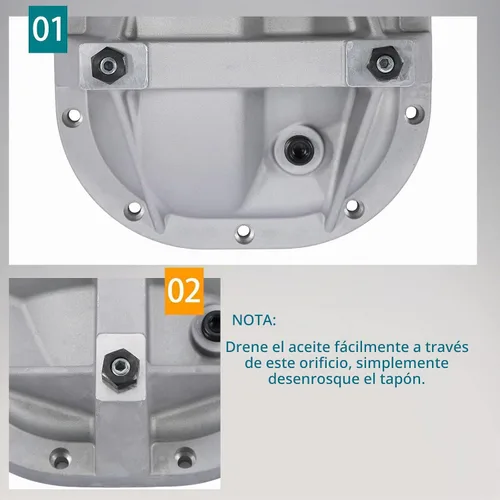 Vista 4 de 8.8 diferencial cubierta trasera sistema de fajas, apto para Ford Mustang/F