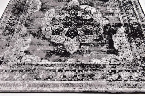 Vista 203 de Unique Loom Colección Sofia - Alfombra de área Salle Garnier (7' 1" x 10' Rectángulo, Borgoña/ Marfil)