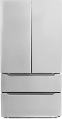 Vista 14 de 36 in. Lumin Coll 22.5 cu. ft. Refrigerador de puerta francesa, acero