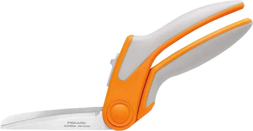 Vista 2 de Fiskars 190850 8 pulgadas RazorEdge Easy Action Tijeras de tela para corte de mesa, acero inoxidable