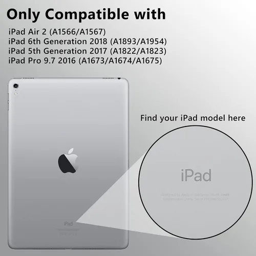 Vista 9 de VOFUOE para iPad 6ª/5ª generación caso niños para iPad 9.7 caso 2018 2017