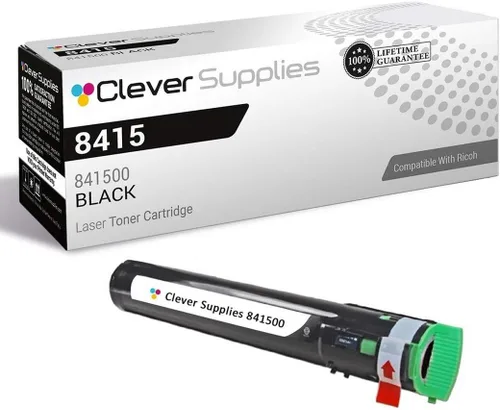 Vista 175 de CS - Cartucho de tóner compatible para Ricoh C220 406046 Color negro láser Aficio SP C220 Aficio SP C220A Aficio SP C220DN Aficio SP C220N Aficio SP