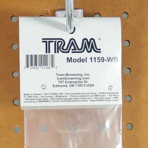 Vista 3 de Tram® Antena de ganancia preajustada de 136 MHz a 174 MHz